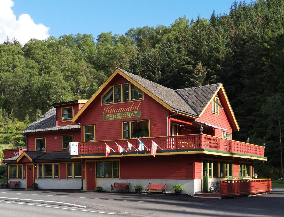 Kvamsdal Pensjonat 2 Eidfjord Kültér fotó
