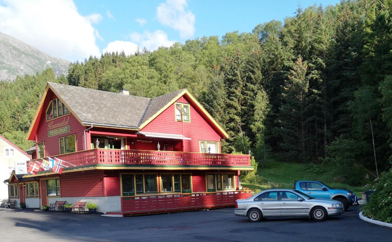 Kvamsdal Pensjonat 2 Eidfjord Kültér fotó